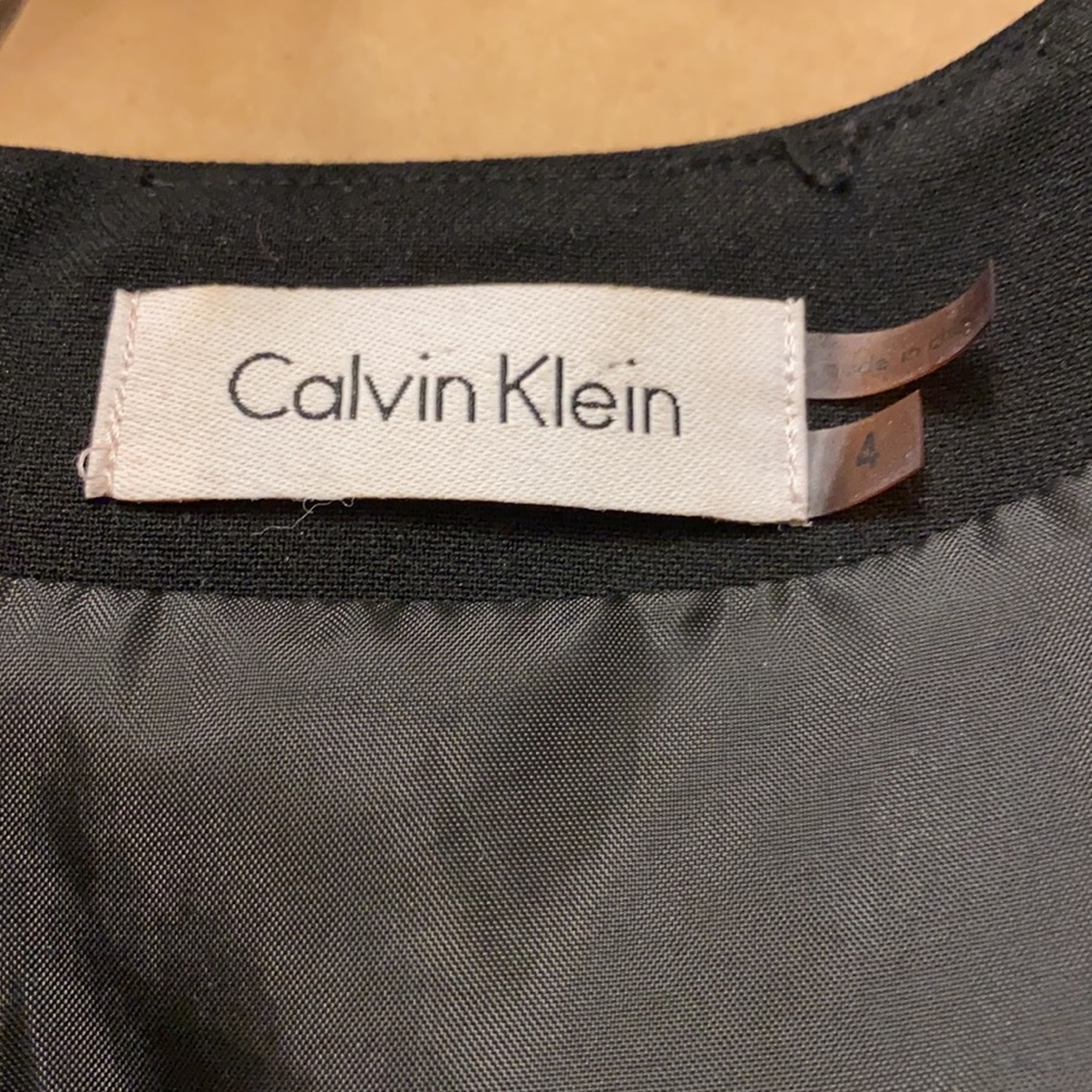 Calvin Klein black tiered dress - Picture 6 of 7
